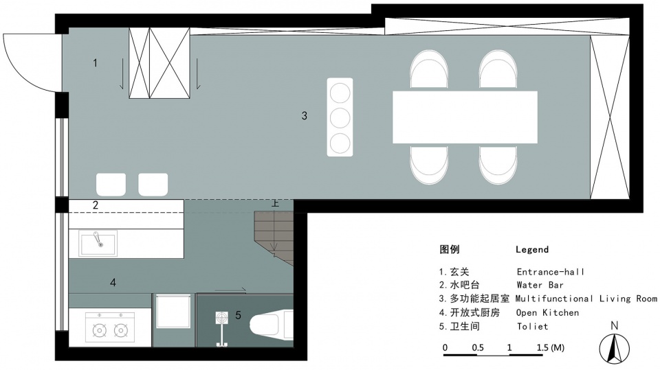 leaky chamber renovation china by atelier tree