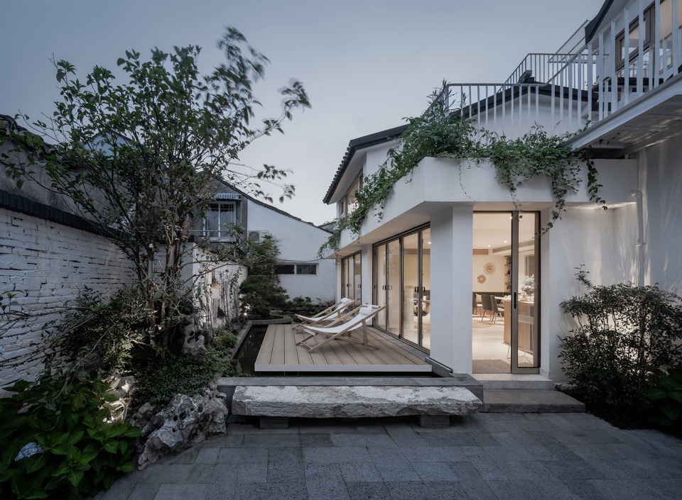 Donghua alley Gusu Yard Hotel zhijian landscape design