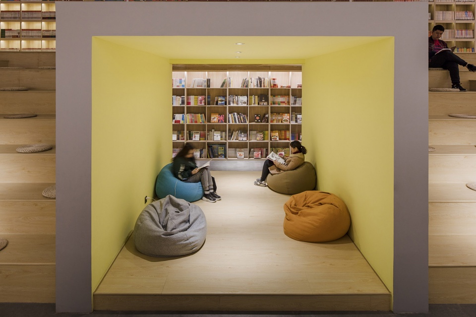 yuanping meijing bookstore china by y ad studio