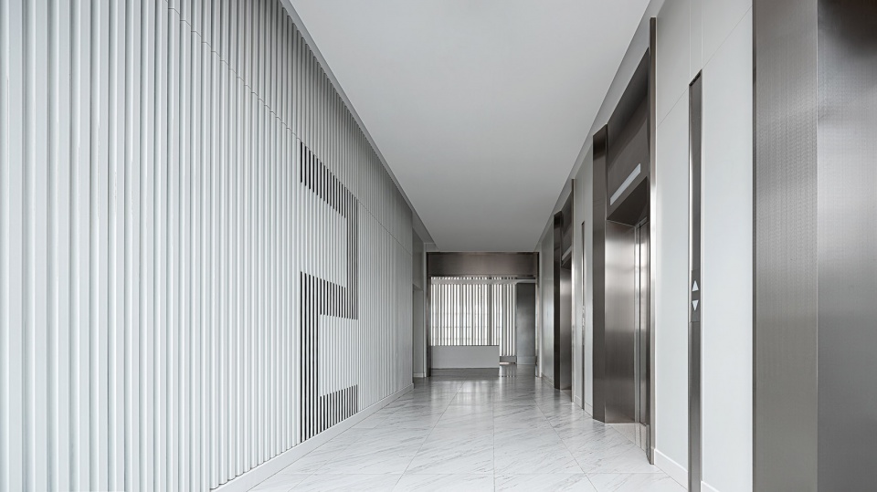 the lobby space design of dongyu logistics office building china by we design