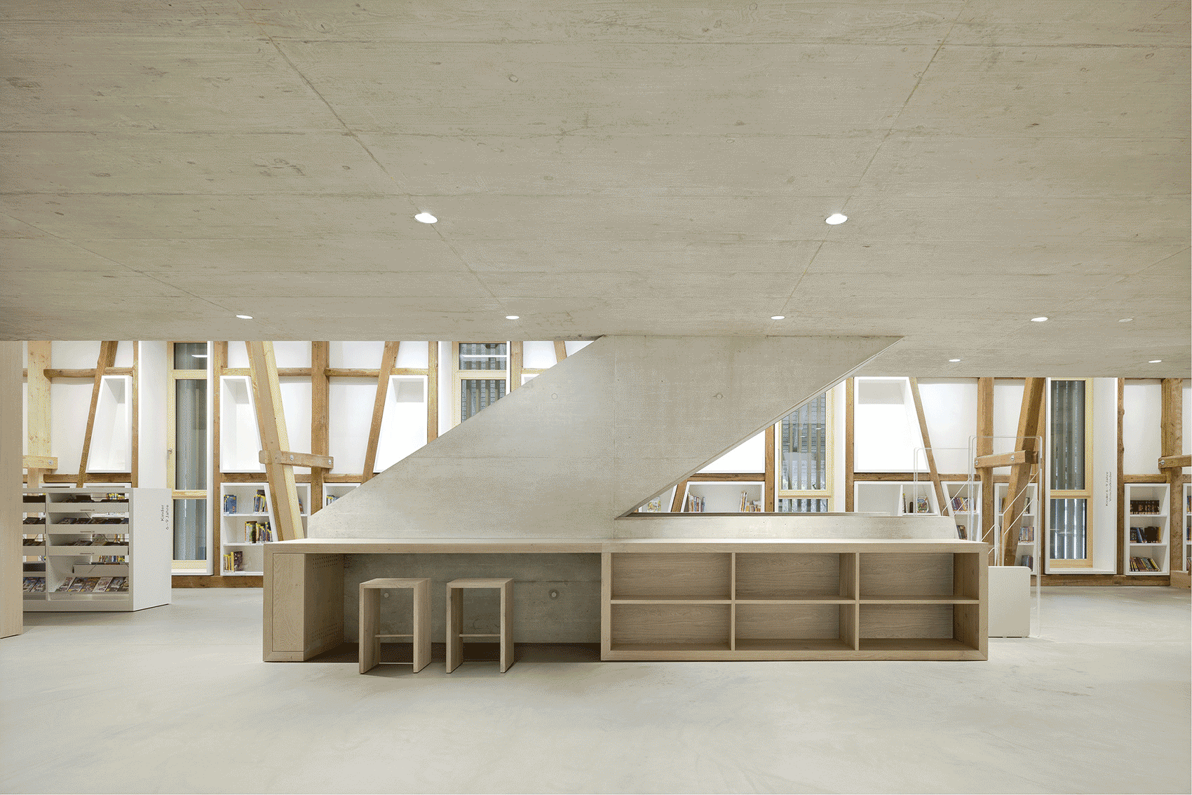 library kressbronn by steimle architekten bda