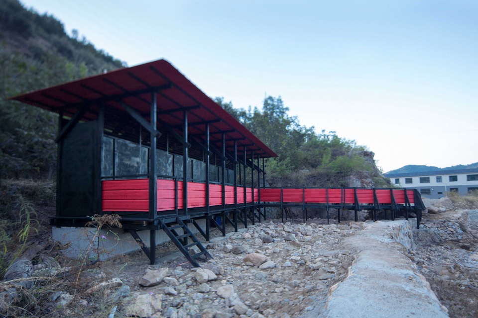 Public toilet design in Shichengzi Village Fu Yingbin