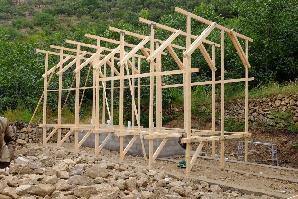 Public toilet design in Shichengzi Village Fu Yingbin