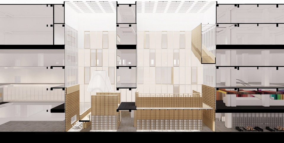 yuanping meijing bookstore china by y ad studio