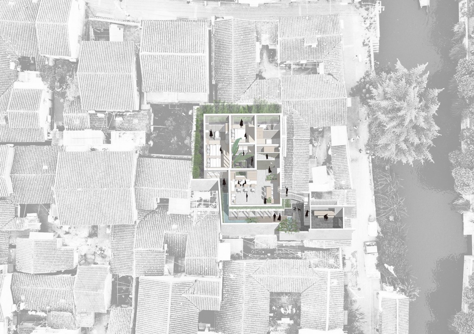 Donghua alley Gusu Yard Hotel zhijian landscape design