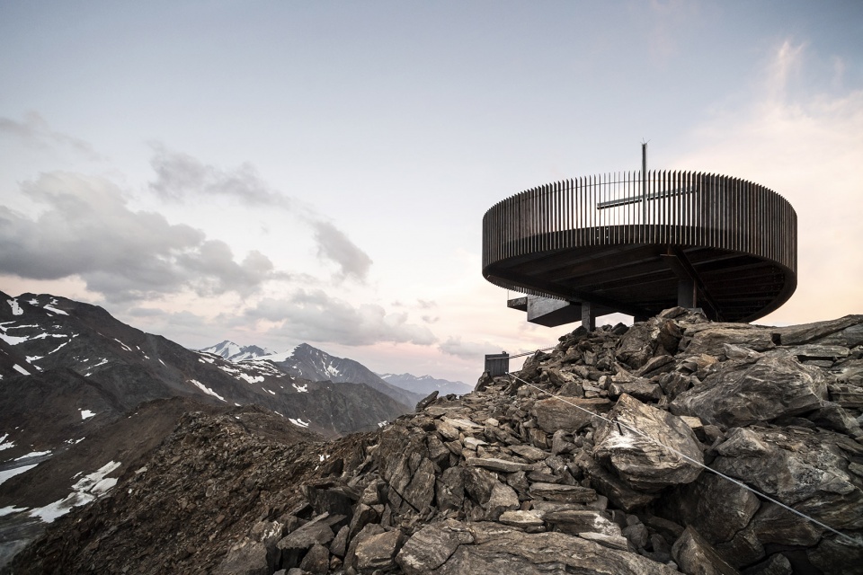 otzi peak 3251m noa network of architecture