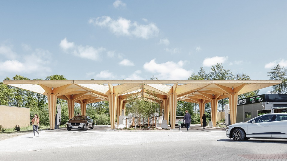 ultra fast charging stations for electric cars by cobe