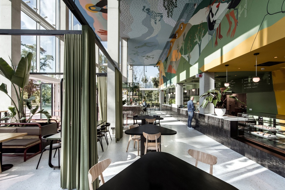 concordia design wroclaw restaurant and roof terrace design by modelina