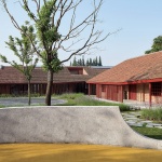 Cultural Activity Center on Chongming Island, China by Studio Ku Kan Nai