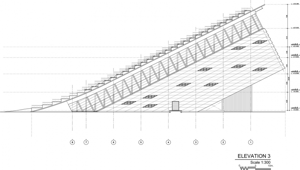 the golden jubilee museum of agriculture office by plan architect