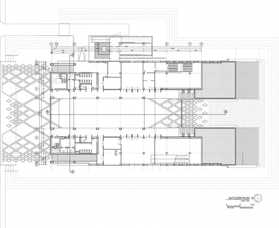 the golden jubilee museum of agriculture office by plan architect
