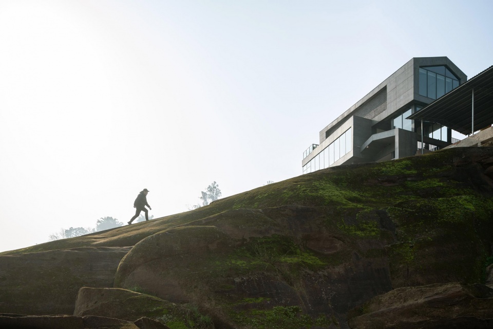 sansheng ferry service station china by yueji design