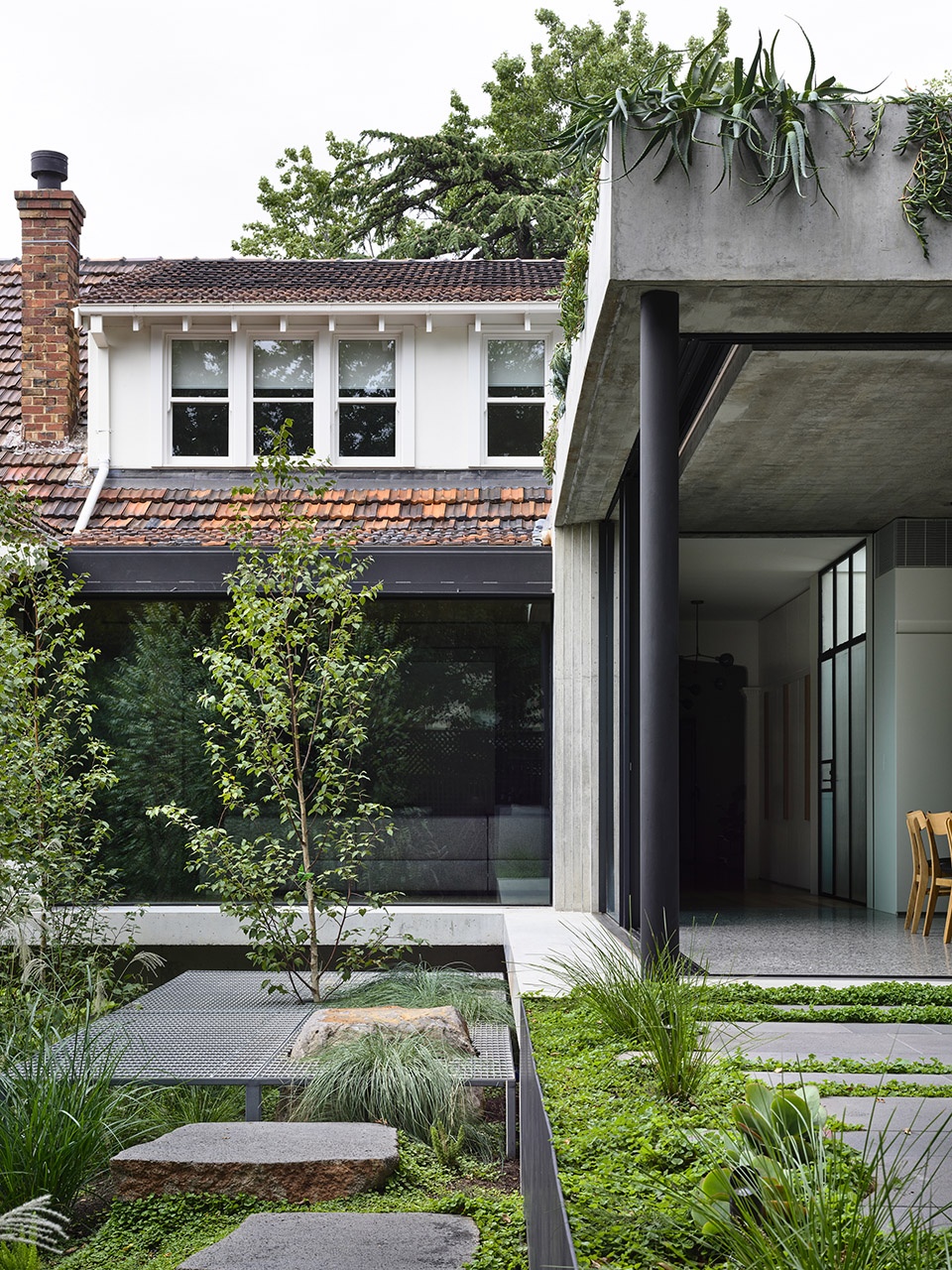 malvern garden house by taylor knights architects