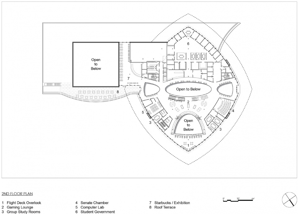 erau student union by ikon 5 architects