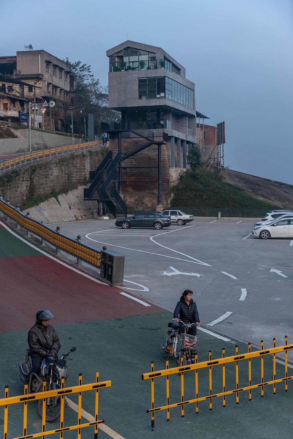 sansheng ferry service station china by yueji design