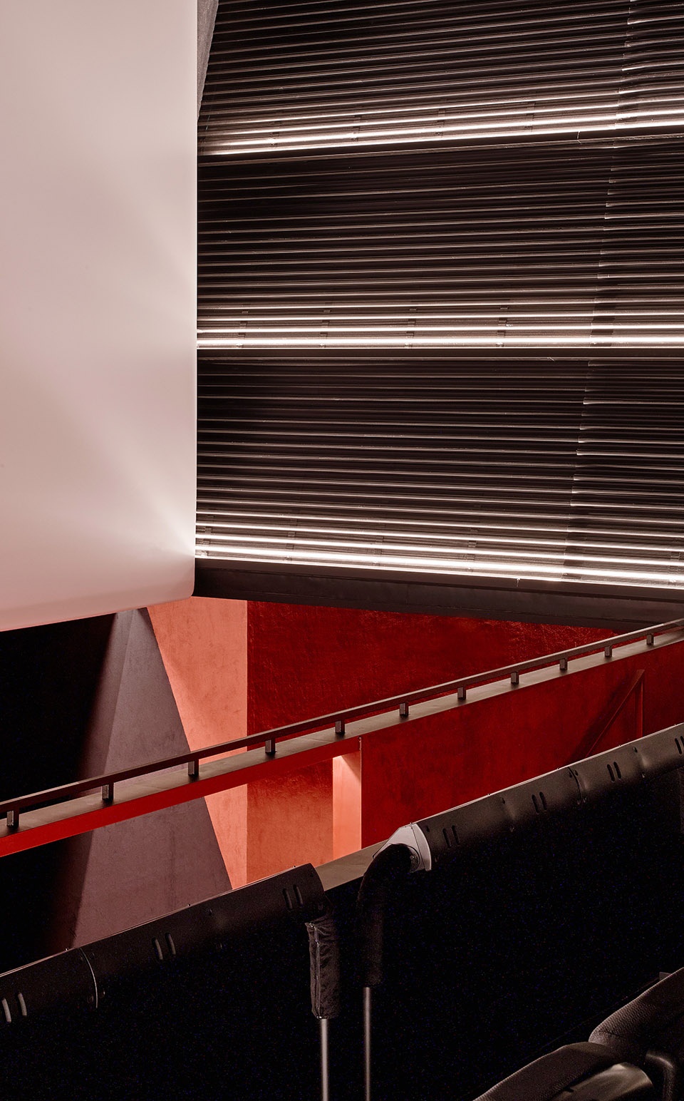 refurbishment of 4 theatres at filmax gran via 2 cinemas by amoo