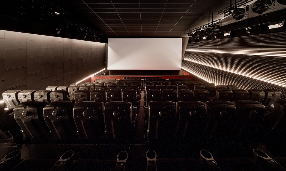 refurbishment of 4 theatres at filmax gran via 2 cinemas by amoo