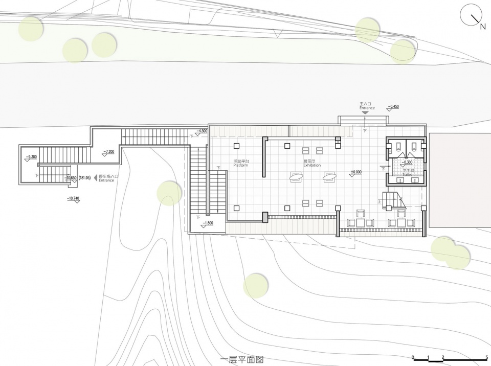 sansheng ferry service station china by yueji design