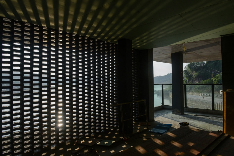 sansheng ferry service station china by yueji design