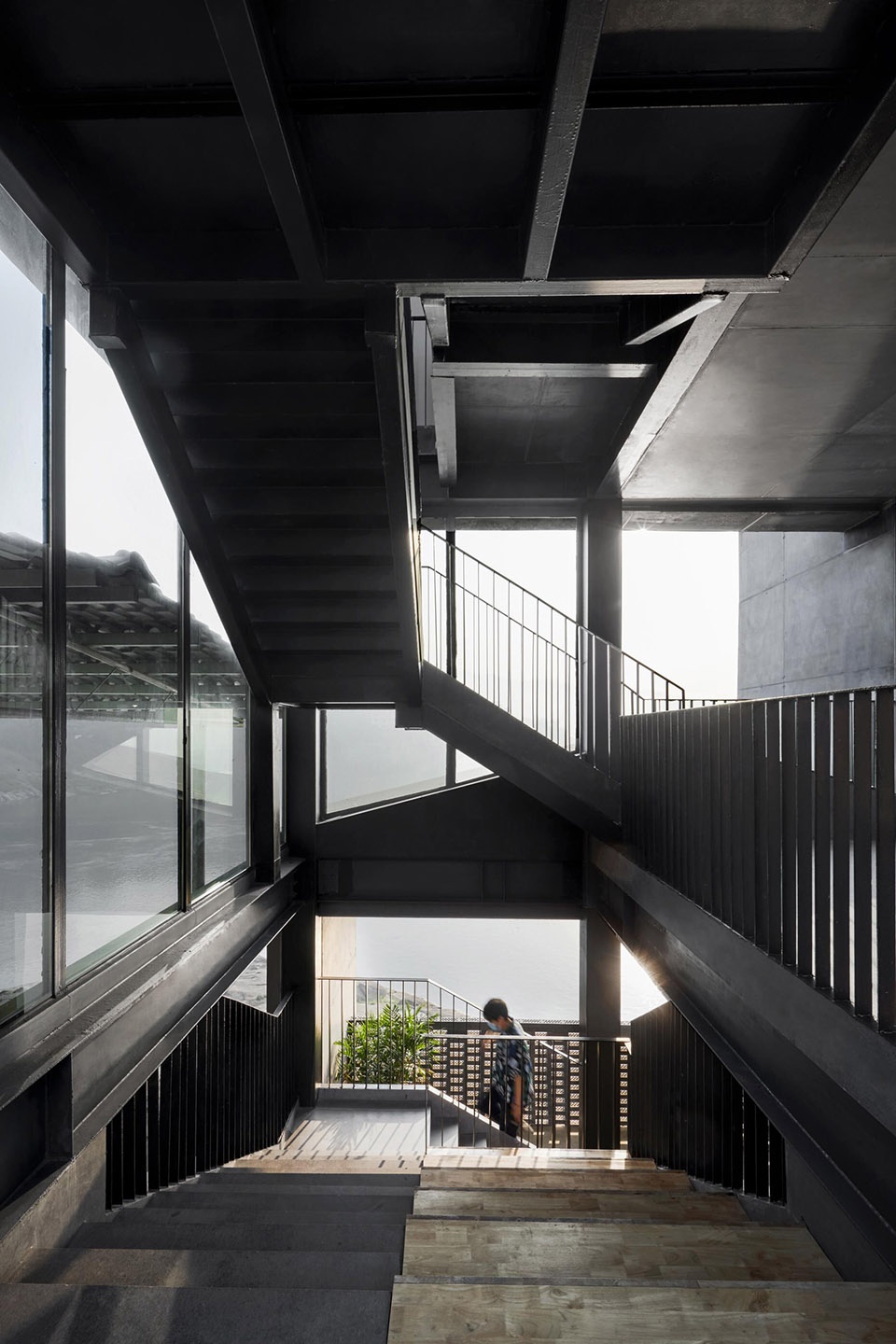 sansheng ferry service station china by yueji design