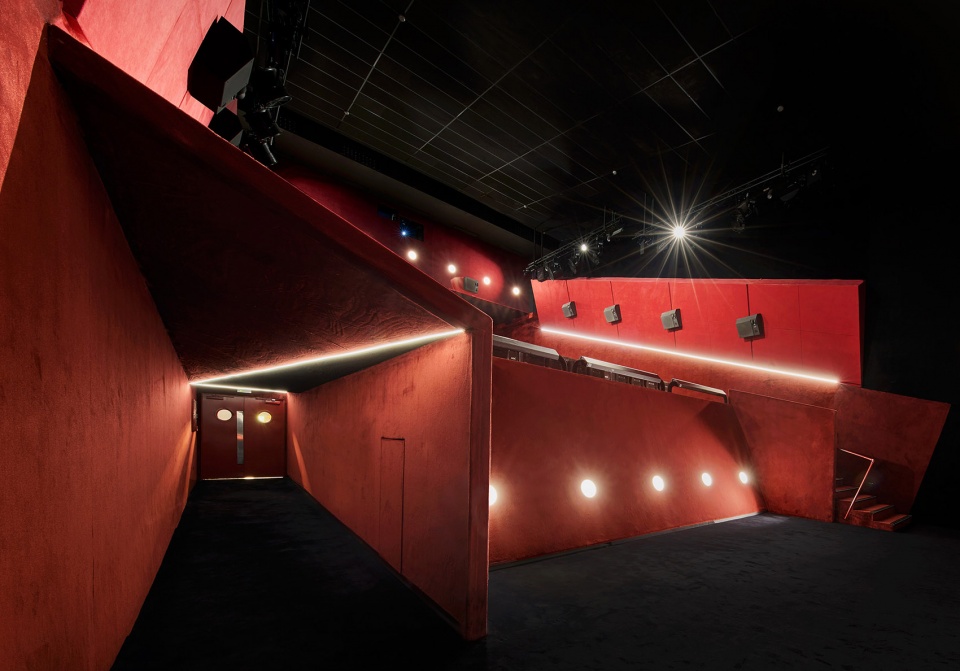 refurbishment of 4 theatres at filmax gran via 2 cinemas by amoo
