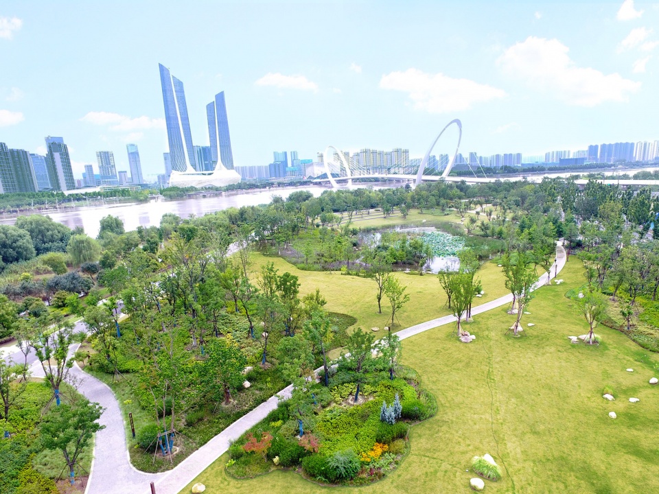 singapore nanjing eco hi tech island waterfront scenic belt china by palm design