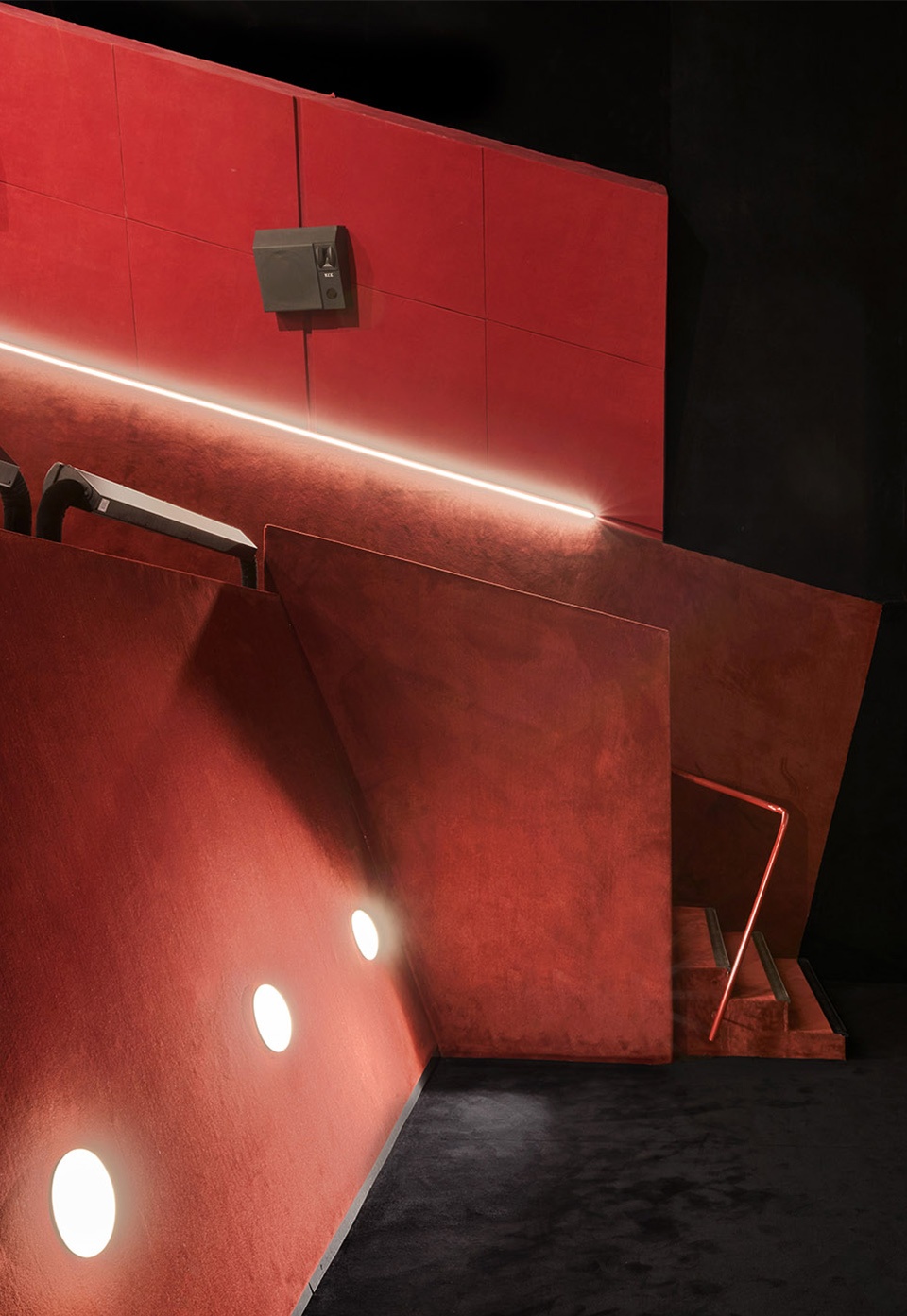 refurbishment of 4 theatres at filmax gran via 2 cinemas by amoo
