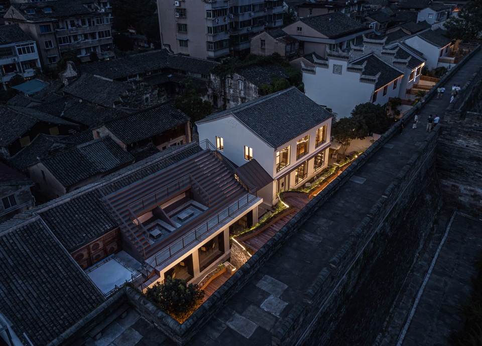 Retrobookstore in the ancient city of Linhai mage Design