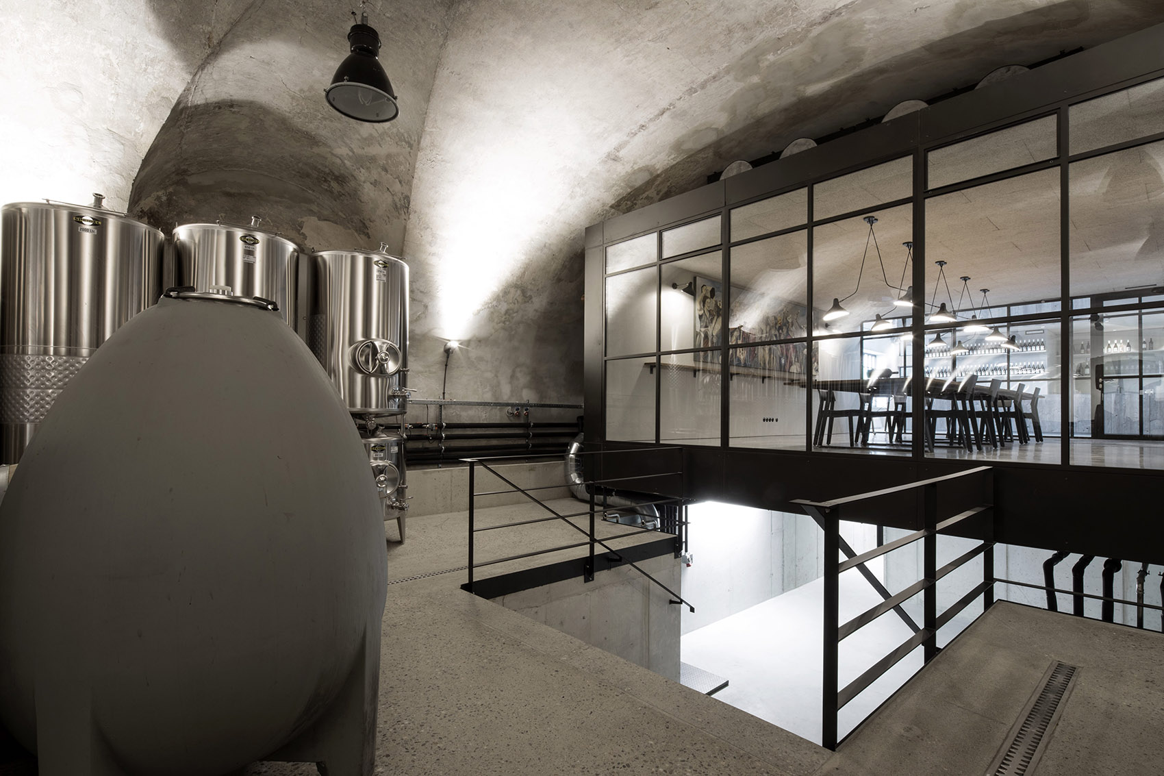 clemens strobl winery wagram by destilat architecturedesign