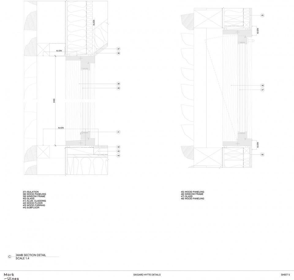 skigard hytte by mork ulnes architects