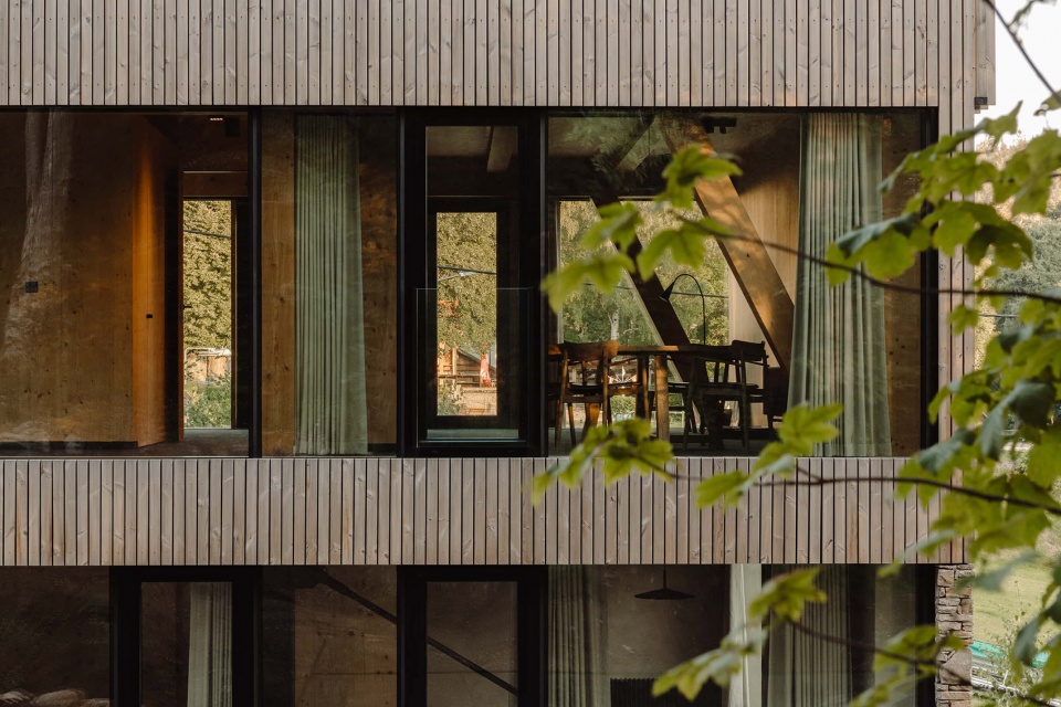 Apartments in Wolf Clearing studio de materia