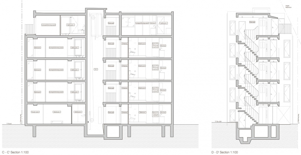 fudomae apartment by akira koyama and key operation inc architects