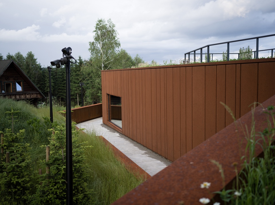 house in the bieszczady by medusa group