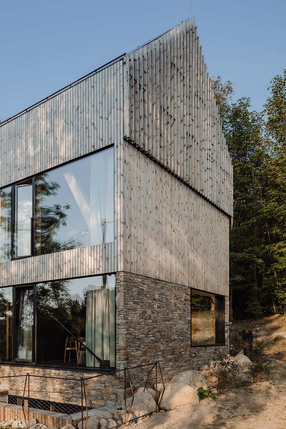 Apartments in Wolf Clearing studio de materia