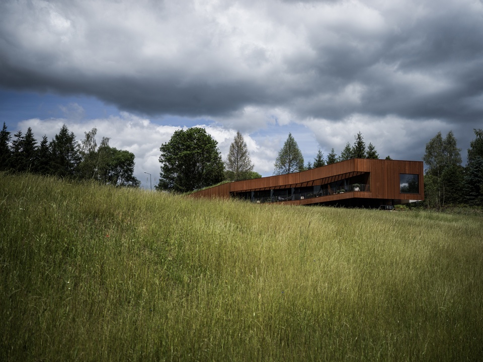 house in the bieszczady by medusa group
