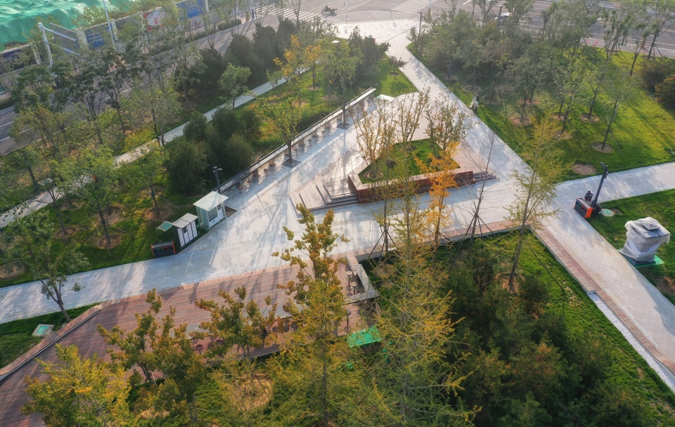 Landscape Design of Central Green Axis of Beijing Tangshan Avenue zeho eco