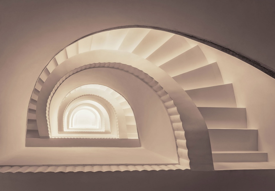 spiral staircases series by haoran architectural photography