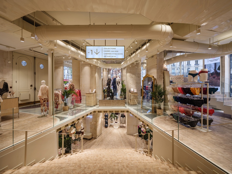 etam flagship store in paris by mvrdv
