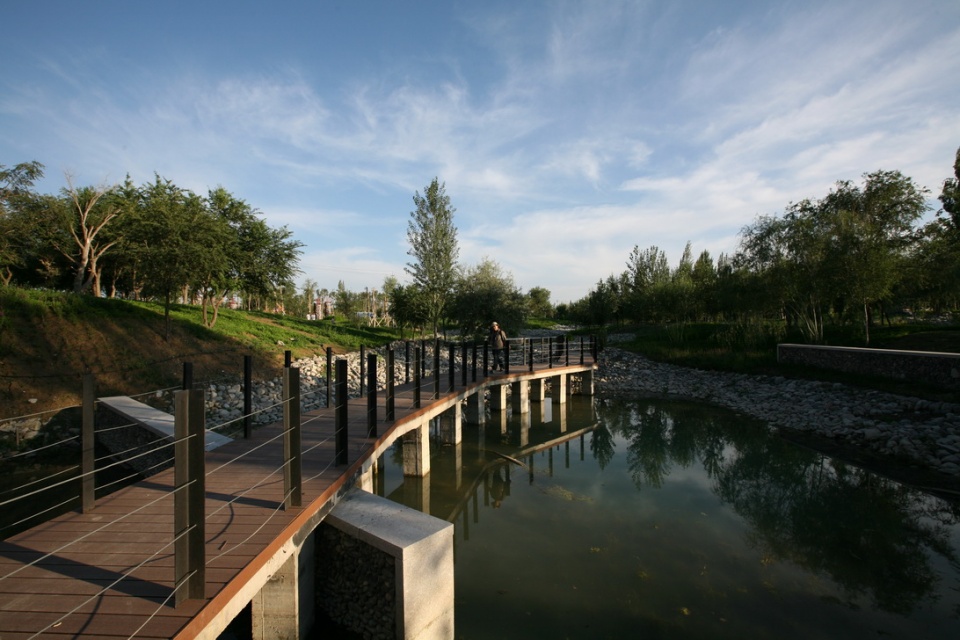 xinjiang bole peoples park transform design block a china by r land