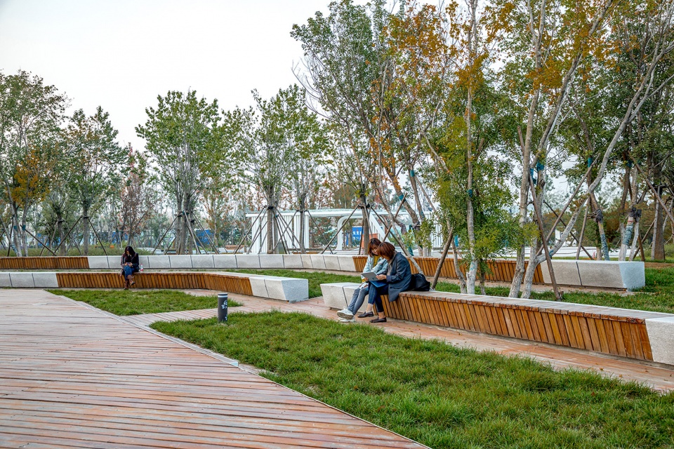 Landscape Design of Central Green Axis of Beijing Tangshan Avenue zeho eco
