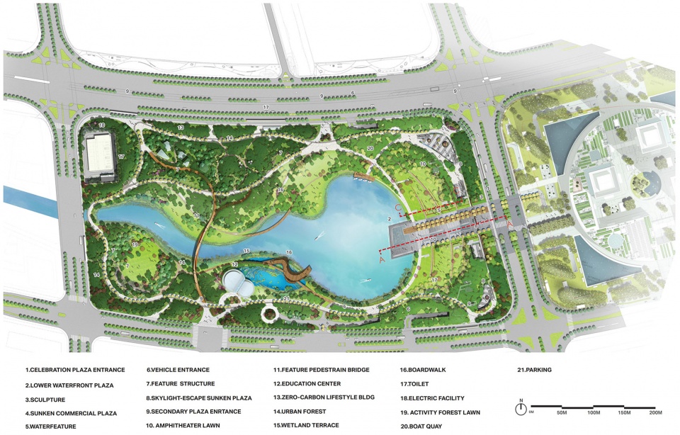 Nanjing Hexi Urban Eco Park AECOM