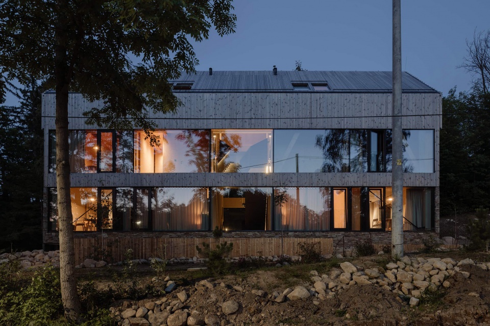 Apartments in Wolf Clearing studio de materia