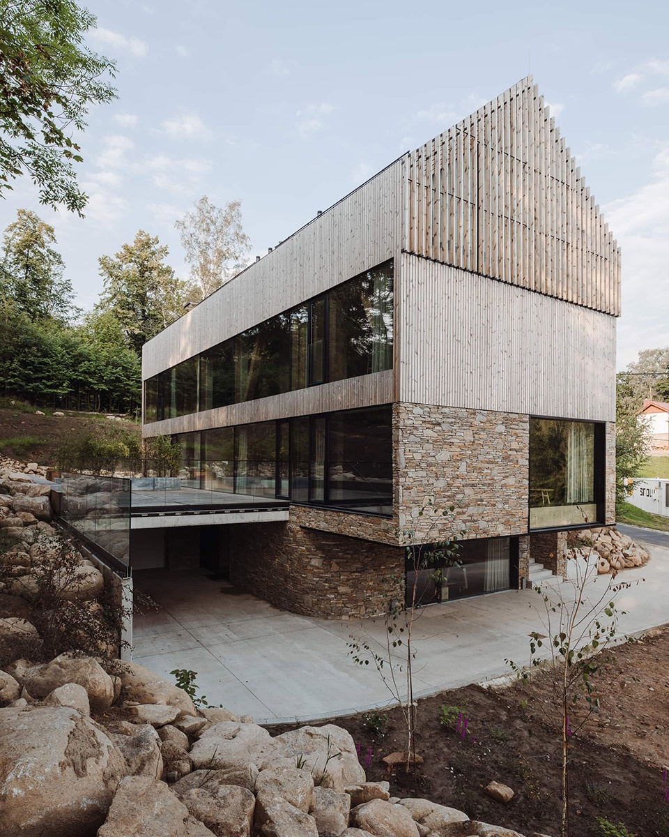 Apartments in Wolf Clearing studio de materia