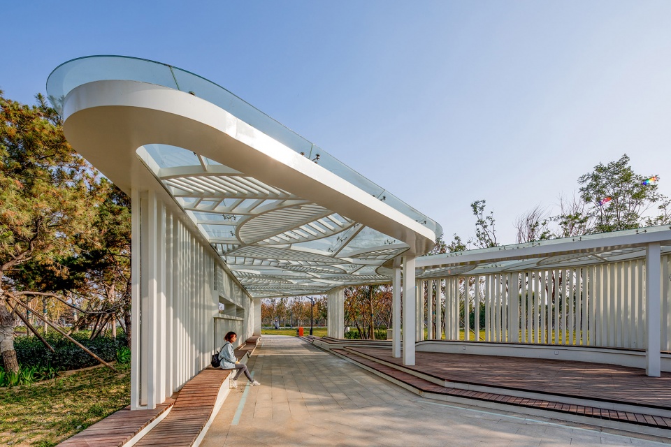 Landscape Design of Central Green Axis of Beijing Tangshan Avenue zeho eco