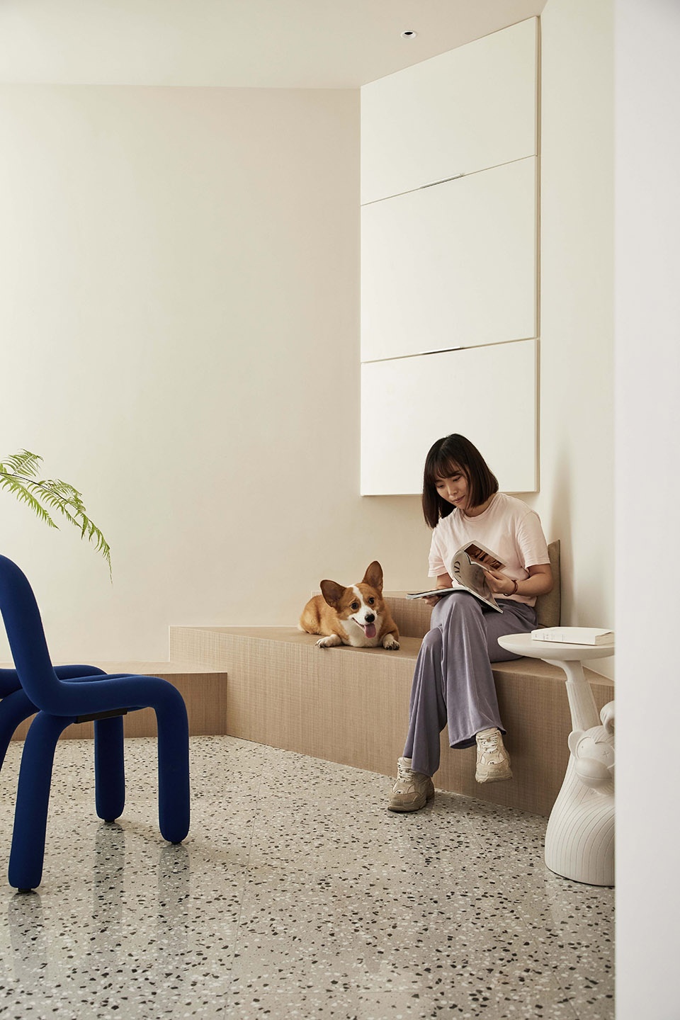 The house is colorful Shejin Space Design Office
