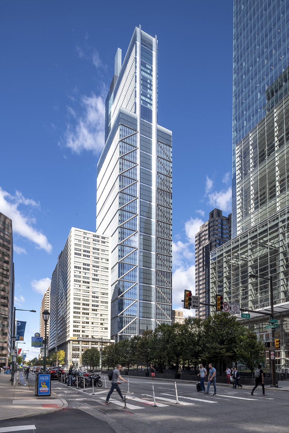comcast technology center and four seasons hotel by foster partners