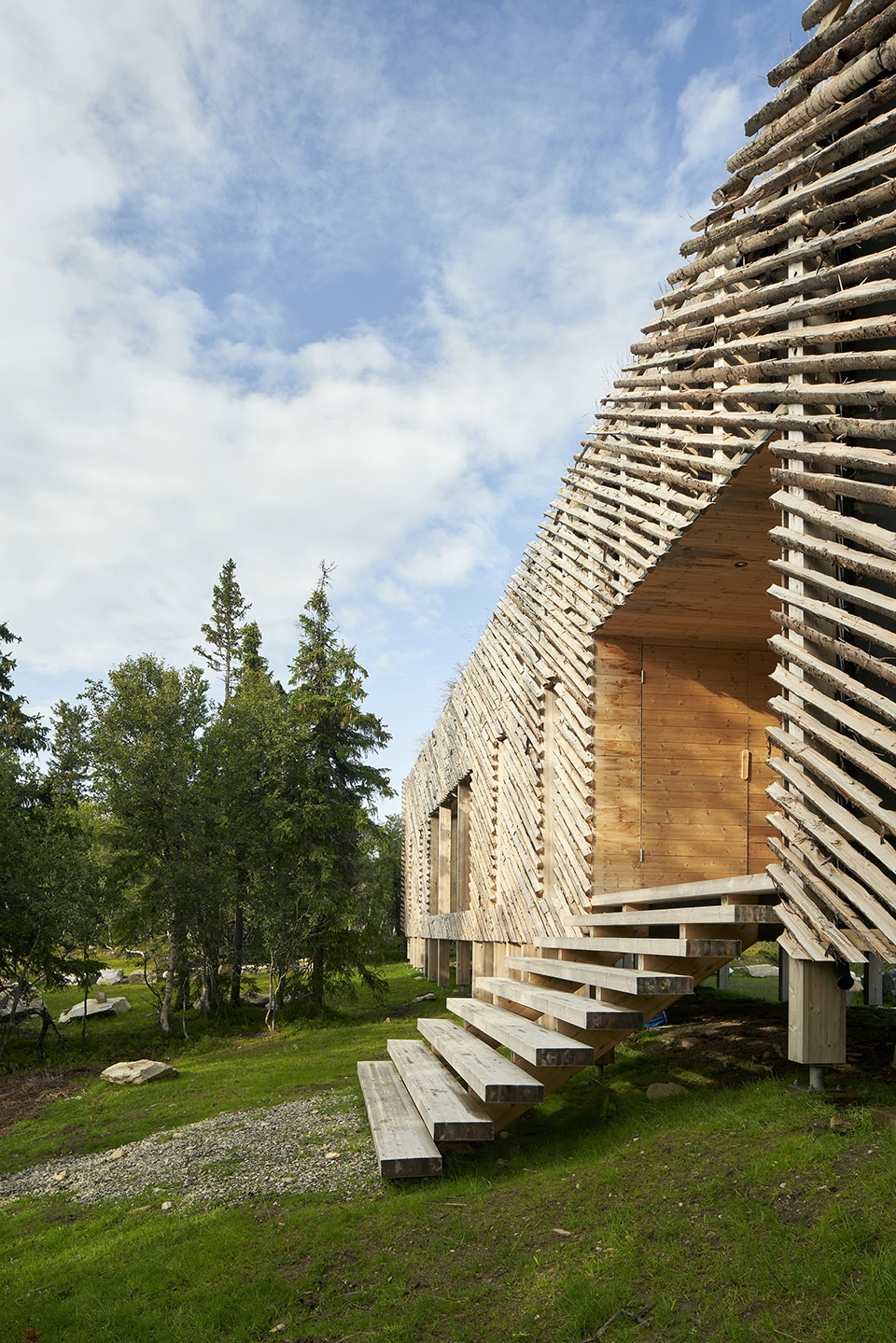 skigard hytte by mork ulnes architects