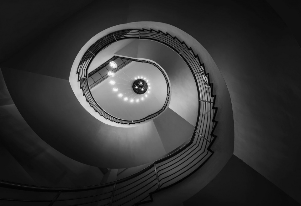 spiral staircases series by haoran architectural photography