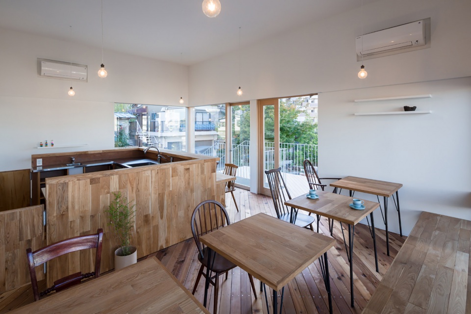 House Cafe HessOrganica Takuro Yamamoto Architects