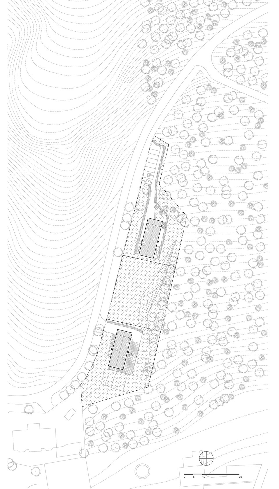 Apartments in Wolf Clearing studio de materia